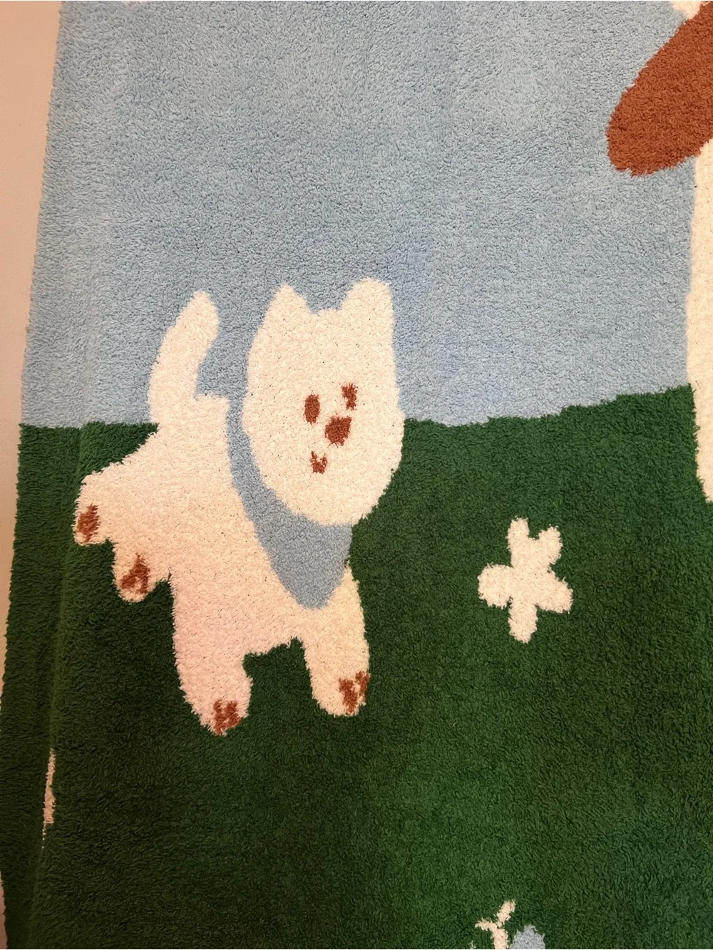 Plush Cartoon Throw Blanket - Stellar Condition Read more
